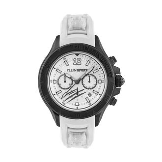 Plein Sport Hombre, Deporte, Blanco, Talla: ONE Size