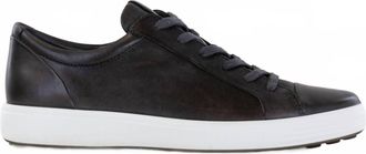 Ecco Mens Soft 7 City Sneaker In Titatnium