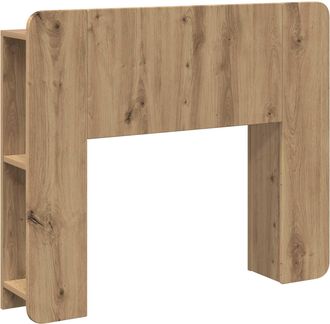 vidaXL Cabecero Con Armario Roble Artisan 80 Cm Madera De Ingenier&iacute;a Vidaxl