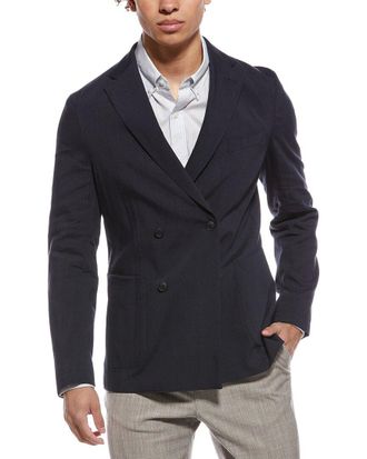HUGO BOSS Hanry Linen-Blend Blazer