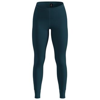 Odlo Base Layer Bottom Long Active Warm Eco Kunstfaserunterw&auml;sche f&uuml;r Damen | blau