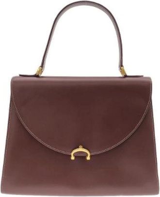 Cartier Pre-owned Handbags, female, Red, Size: ONE SIZE Pre-owned Leather Shoulder Bag
