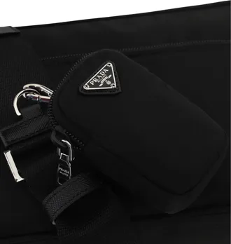 Prada Womens Shoulder Bag Re-Nylon Black