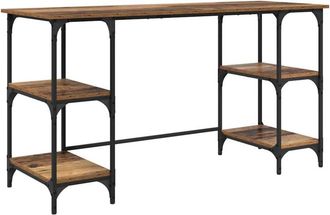 vidaXL Escritorio Madera Vieja 140 X 50 X 75 Cm Madera Contrachapada Vidaxl