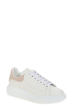 Alexander McQueen Oversize Sneaker in White/Patchouli at Nordstrom, Size 10.5Us