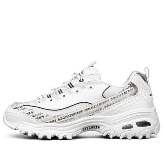 Skechers (WMNS) Skechers DLites 1.0 low Sneaker GS White/Black 149232-WBK