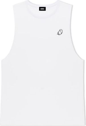 Dalix Ghost Lightweight Jersey Tank in White at Nordstrom, Size Xx-Large