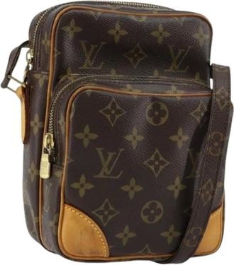 Louis Vuitton Pre-owned Cross Body Bags, female, Brown, Size: ONE SIZE Pre-owned Cross Body Bag