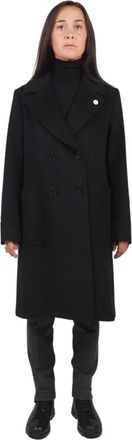 Lardini Mujer, Abrigos, Negro, Talla: S