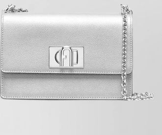 Furla 1927 leather clutch bag