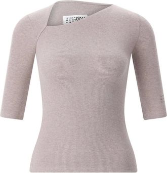 Maison Margiela Donna, Maglie, Beige, S, new