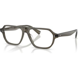 Oliver Peoples 56mm Irregular optical glasses in Grey at Nordstrom