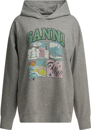 Ganni Bear Comic Hoodie
