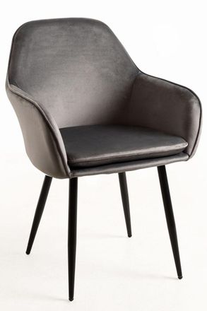 Regalos Miguel Sillas Comedor - Silla Chic Black - Gris Oscuro