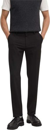 Les Deux Como Broeken - Heren - Nette broeken - Zwart - W32 L32 - Polyester - Broeken