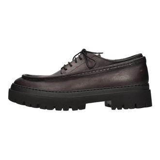 Pantanetti Veterschoenen - Heren - Veterschoenen - Bruin - 41 EU - Leer - Schoenen