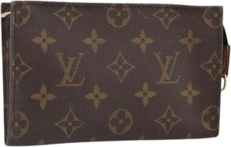 Louis Vuitton Pre-owned Wallets, female, Brown, Size: ONE SIZE Pre-owned Vintage Canvas Wallet