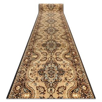 RugsX Rugsx - Alfombra De Pasillo Bcf Wiosna Beige 120 Cm Beige 120x1250 Cm
