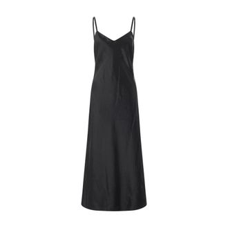 Vince Maxi Jurken - Dames - Maxi kleedjes - Zwart - XL - Kleedjes