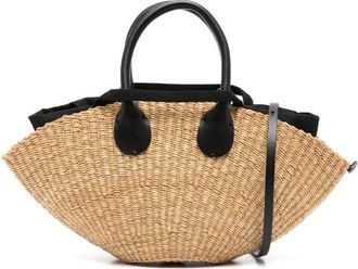 Muu&ntilde; Mini Sophia Straw Bag