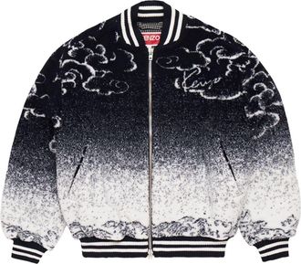 Kenzo Bomber Cloud Tiger - Blu