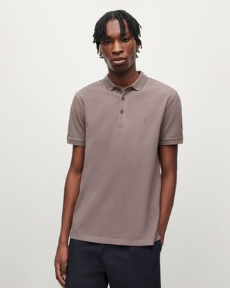 AllSaints Reform Short Sleeve Polo Shirt