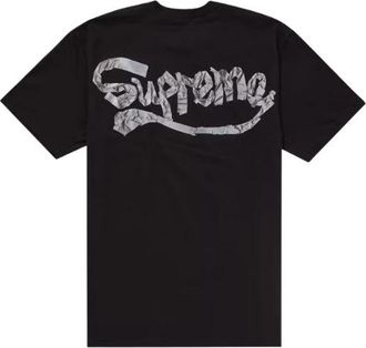 SUPREME Tape Tee - Heren - T-shirts - Zwart - M - Katoen - Tops