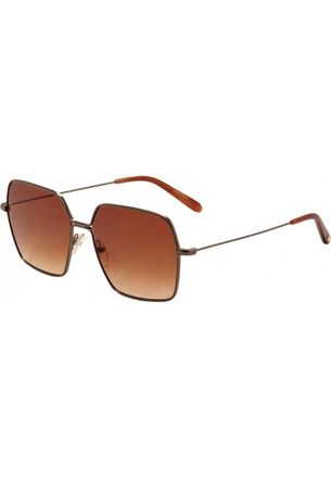 Garrett Leight Womens 4067 56 ATGVINBRTBRNTG Meadow Sunglasses - Gold - One Size