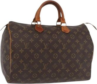 Louis Vuitton Pre-owned Handbags, female, Brown, Size: ONE SIZE Pre-owned Monogram Canvas Hand Bag