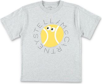 Stella McCartney Stella McCartney Kinder T-Shirts und Polos Grau