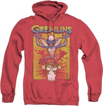 Gildan Gremlins Be Afraid Adult Heather Hoodie / Hooded Sweatshirt