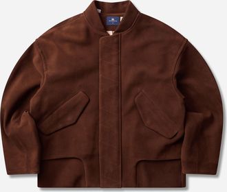 Levi's Men s Blue Tab Suede Bomber Jacket Toffee