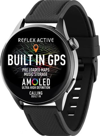 Reflex Active Womens RA45-2218 Series 45 Smartwatch - Black - One Size