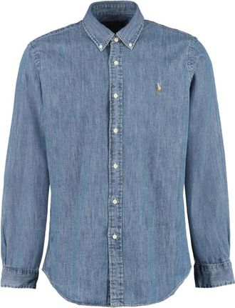 Polo Ralph Lauren Camisa deportiva de manga larga 001 Denim - Shirts - Hombre - Azul - XL