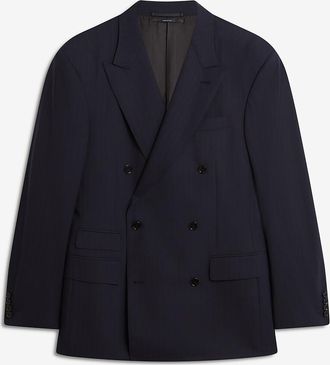 Dunhill Woll-Streifenjacke mit erlesenem Finish