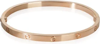Cartier Pre-Owned Cartier Rose Gold Small Model Love Bracelet