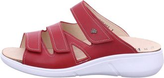Finn Comfort Colina Sandaal - Dames - Schoenen - Rood - Maat: 42 EU Leer