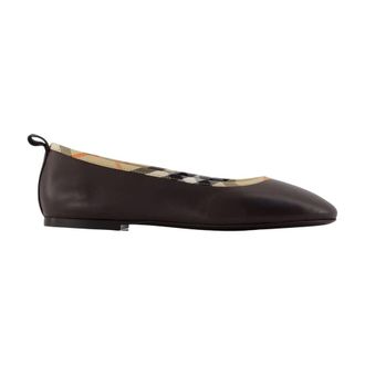 Burberry Dames, Schoenen, Bruin, Maat: 37 EU Katoen