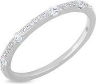 Bony Levy Geo Diamond Stackable Ring in 18Kw White Gold at Nordstrom Rack, Size 7