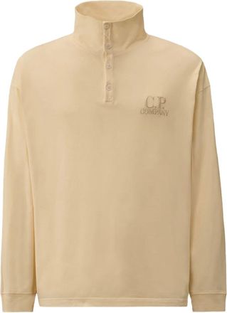 C.P. Company Polo con logo ricamato - Toni neutri