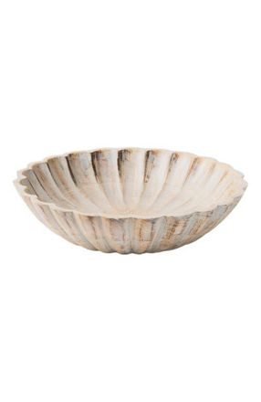 Mela Artisans Scallop Serenity Bowls - Greywash at Nordstrom