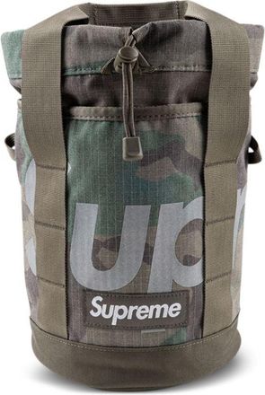 SUPREME box-logo ripstop cinch bag - men - Fabric - One Size - Green