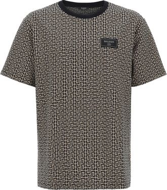 Balmain monogram Couture T-shirt