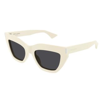 Saint Laurent Sunglasses, female, Beige, 53 MM, Sunglasses