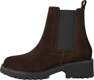 L37 Unieke Modieuze Schoenen en Accessoires - Dames - Chelseaboots - Bruin - 39 EU - Schoenen