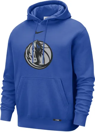Nike Dallas Mavericks City Edition Nike Mens Club Hoodie in Blue | HQ5524-480