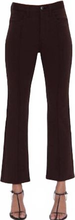 Pistola Denim Saskia High Rise Ankle Boot Jean In Mocha