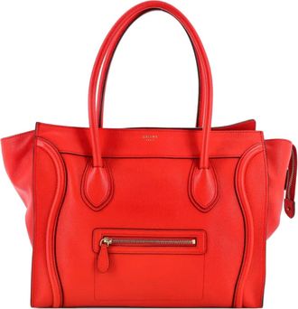 Celine Luggage Bag Leather shoulder bag - Rood