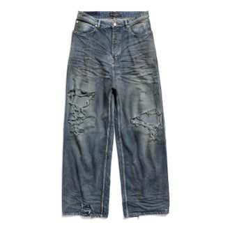 Balenciaga (WMNS) Balenciaga Baggy Pants Light Blue 745213TNW014974