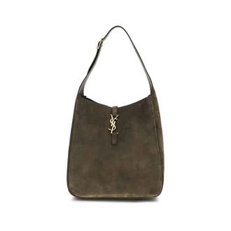 Saint Laurent Le 5 &Agrave; 7 Large Shoulder Bag - female - Saint Laurent - Shoulder Bags - Green - ONE SIZE - Bags